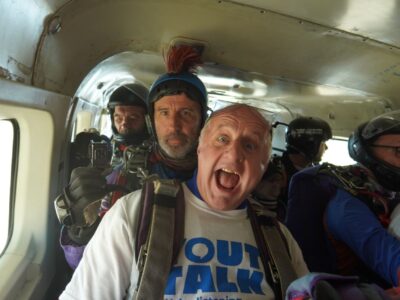 David in the plane